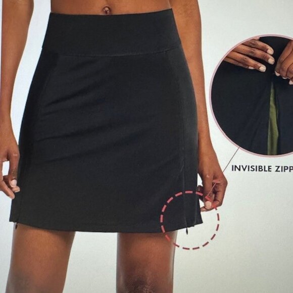 Padded Bike Short - Skort - Picture 2 of 4